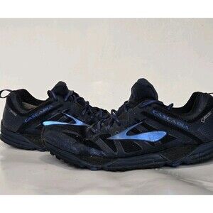 Brooks Shoes Cascadia 11 GTX Mens 12 Trail Running Blue Gore-Tex 1102301D409